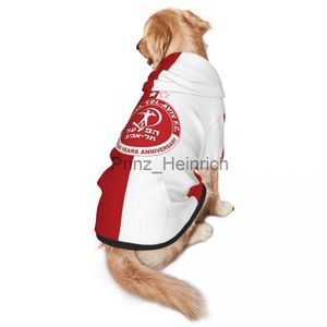 Собачья одежда Hapoel Tel Aviv Dog Hoodie Sweathirt Dog Одежда для маленьких собак чихуахуа одежда
