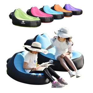 Sleeping Bags Camping Break Air Cushion Chair Beach Picnic Inflatable Sofa Lazy Ultralight Down Bed Outdoor Furniture 230726