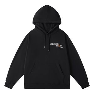 Vlone New Men's Sweatshirts男性と女性のためのクラシックカジュアルフーディーファッショントレンドOネックパーカー長袖シンプルなコットンプルオーバーDM VL103