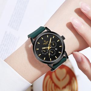 Womens Watch Watches de alta qualidade Luxo Luxo Dial grande senso Sense Casual Battery Battery Simple 42mm Relógio