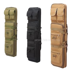 Outdoor Bags Tactical Hunting Gun Bag 81cm 94cm 114cm Paintball Military Shooting Case Rifle 230726