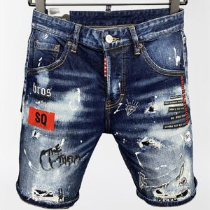 Męskie dżinsy proste nogi dżinsy czarne spodnie jakość marki Styl lakieru Lakier Niestudne High Street Fashion Men Men Pants Casual Holes w męskich szortach Rozmiar 28-38