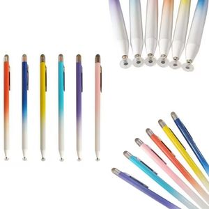 Gradient Dual-use Stylus Nano Pen Head Disc Pen Nib Stylus Pens Screen For Samsung S23 FE A04E Iphone 15 14 13 Pro LG Huawei P60 Ipad Table PC Bling For Capacitive Touch Pen