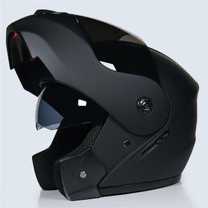 Mais recente capacete de motocicleta de segurança modular Flip DOT aprovado para cima Abs Full Face Helmets250c