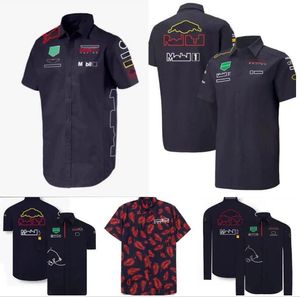 Nieuwe F1 raceauto body shirts zomer team shirts met korte mouwen dezelfde stijl aangepast