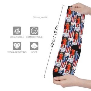 Herrstrumpor Högtalare Pelosis mest populära Socks Women's Socks Intressanta present Sports Socks Men's Golf Socks Z230727