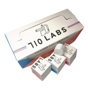 Boş 710 Labs Tam Spektrum Live Rosin Biesel 1G Çoklu Suşlar 5ml Cam Kavanozlar Ambalaj Çocuk geçirmez Kapaklar