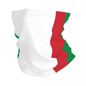 スカーフイタリア旗イタリアバンダナネックゲイトラープリントマスクスカーフ多機能ヘッドウェアウォームスポーツサイクリングフェイスユニセックスアダルト