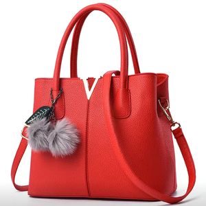 Nova moda crossbody bolsa feminina vermelha atmosférica bolsa atmosférica bolsa feminina