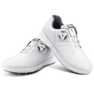 Другие продукты для гольфа PGM Водонепроницаемые гольф-обувь женская спортивная обувь легкая ручка шнурная шнурная кроссовки дышащие не скользящие тренеры XZ179 HKD230727