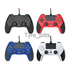 Gamecontroller Joysticks Neu für PS4 Windows 7 USB-Wired-Gamepad mit Makroprogrammierung für PS4-Wired-Gamepad mit Vibration Sechs-Achsen-Funktion x0727