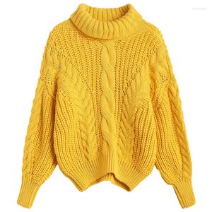 Suéteres femininos Liva Girl Feminino Pull 2023 Suéter Amarelo Jumpers Candy Color Harajuku Chic Curto Torcido