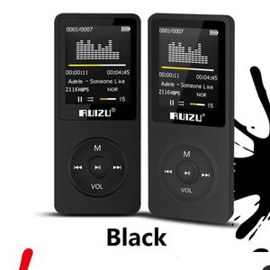 MP3 MP4 Oyuncular Orijinal İngilizce Versiyonu 8GB depolama ve 1.8 inç SN ile Tathin Oynatıcı 80H Ruizu X02 Drop Teslimat seçebilir DHTZQ