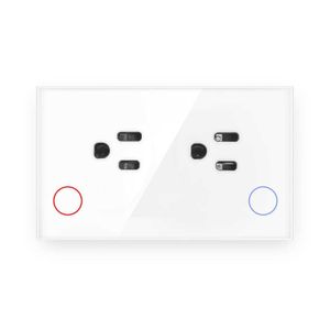 スマートパワープラグWiFiスマートソケットTuyaアプリはAlexa Voice Control US Standard Home Wall Socket AC110V 220V 10A HKD230727をサポートしています