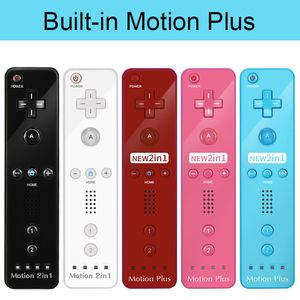 Wbudowany w ruchu plus joystick z Nunchuck dla WIIED Remote Controller for Willu Console