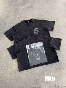 Kith Tshirt 2023 Biggie Vintage T-shirt Män kvinnor 1 Högkvalitativ t-shirt Summerstil Top Tees 6Muz