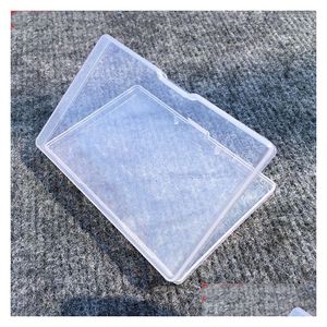 Packing Boxes Transparent Plastic Storage Box Diy Jewelry Screw Holder Case Organizer Collection Container Drop Delivery Office School Dh6Kw