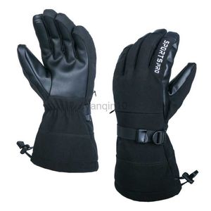 Skidhandskar Vinterskidhandskar Vattentäta handskar med pekskärm Snowboard Thermal Fleece Gloves Warm Snowmobile Snow Gloves Men Women HKD230727