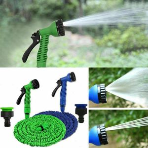 Watering Garden Hose Car Wash Stretched Magic Expandable Garden Supplies Water Hoses Pipe Car Cleaning Tools 15M306F