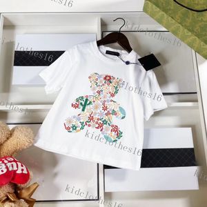 2023 neue T-Shirts Baby Designer Kinder T-Shirts Sommer Mädchen Jungen Mode T-Shirts Kinder Kinder Casual Tops Buchstaben bedruckte T-Shirts Luxusmarke Baby Tops T-Shirts Tops Marke