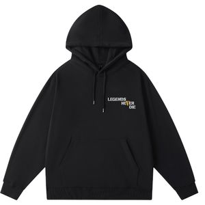 Vlone Yeni Erkekler Sweatshirts Erkekler ve Kadınlar İçin Klasik Gündelik Hoodie Moda Trendi O yakalı kapüşonlu uzun kollu basit pamuk kazak DM VL126