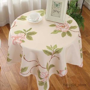 Table Cloth Flower Creative Ethnic Style Decorative Tablecloth Restaurant Cafe Small Round Table Rectangular Table Cover R230819