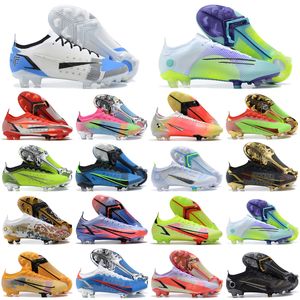 2022 Mercurial Superfly 8 Elite FG X Speedflow 1 Soccer Shoes High Ankle Cleats Football Boots Mens Original size 39-45