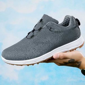 Outros produtos de golfe Sapatos de golfe profissionais Sapatos esportivos para treinamento interno e externo masculinos e femininos Sapatos de golfe fitness para atividades ao ar livre 37-46 HKD230727