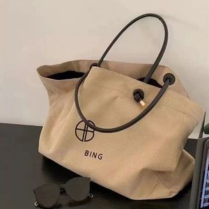 Designer Tasche Strandtasche große Schulterkapazität Einkaufstasche Frauen Anines Einkaufstasche ab Buchstaben Totes Outdoor -Taschen Hobos Mode Womens Handtasche