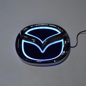 Car Styling Special modificato bianco Rosso Blu 5D Posteriore Distintivo Dell'emblema Logo Light Sticker Lampada Per Mazda 6 mazda2 mazda3 mazda8 mazda cx241D