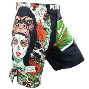 Shorts Masculino MMA Muay Thai Feminino Macaco Shorts Respirável Treinamento Fitness Masculino Shorts de Boxe Fight Kickboxing Calça de Boxe Sanda boxeo 230726