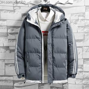 Мужские парки Mens Down Down Parkas Jacket Winter Coldensed Complet Hette Hot Outdoor Теплый ветрозащитный 221206 Z230727