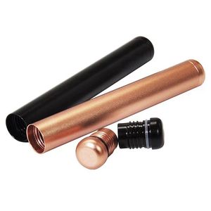 Cool Colorful Smoking Aluminium Dry Herb Tobacco Preroll Rolling Cigarette Cone Cigar Holder Stash Case Portable Innovative Storage Tube Sealing Pocket Tube DHL