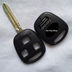 Новая замена Shell Remote Key Case Fob 3 Botton для Toyota Camry с Toy43 Blade266p