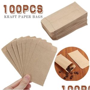 Sacos de embalagem Catálogo Saco de correspondência Envelopes Mini peças Pequenos itens Selos Pacotes de armazenamento para jardim Escritório ou entrega direta de presente Schoo Dhcxk