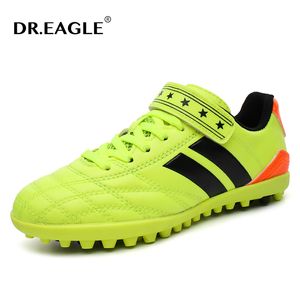 DR.EAGLE Cheap Hot Sale Children's Training Soccer Shoes Teenage Boys Sneakers Children Non-Slip Soccer Cleats Kids Soccer Shoes
