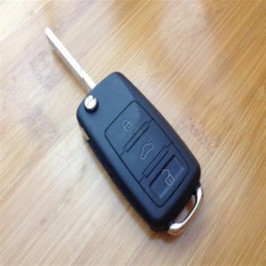 Para VW Touareg 3 1 Botões Flip Remote Key Shell Caso Substituição 236q