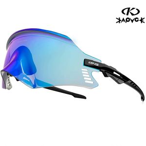 Okulowe okulary Kapvoe Cycling Sunglasse 2023 okulary dla mężczyzn Sport Road Mtb Mountain Rower Goggle 230726