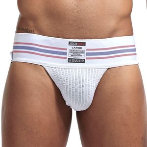 Byxor jockmail jockstrap män sexiga underkläder sträng thongs gay trosor manlig underbörd mens 3 