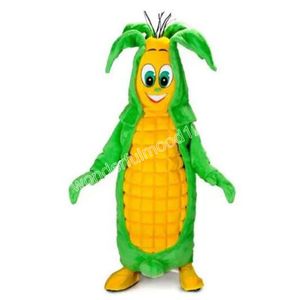 Corn Mascot Costume Fancy Dress for Halloween Carnival Party Support Anpassning Kostymer klänning