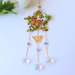 Film Sun Catcher Kristall Windspiele Stern Mond Liebe Herz Diamant Prismen Anhänger Hängende Licht Catcher Machen Tropfen Hause decor