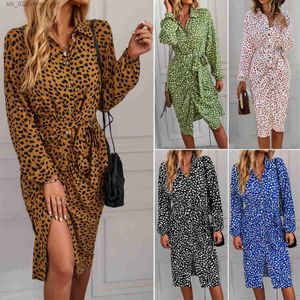 Basic Casual Dresses Independently designed women's printed dress for spring/summer 2023 fashion women's clothing T230727