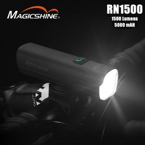 Luzes de bicicleta Magicshine RN1500 Luman bicicleta luz dianteira brilhante estrada MTB à prova d'água ciclismo iluminação farol para acessórios 230726