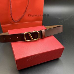 waistband valentino buckles Luxury gold designer letter belt durable for woman v leather cinture mens versatile belt cinturon plated 25cm fashion belt br