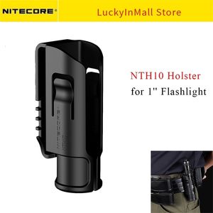 Outdoor Gadgets NTH10 Tactical Hard Case Pouch Holster Mounts Holder for 1" Flashlights Torch Hunting Professional Accessories 230726