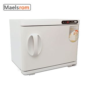 Nagelkonstutrustning 23L handdukuppvärmning Desinfektionsskåp UV Högtemperatur SPA Warmer Beauty Enturever Tools 230726