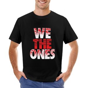 Мужские футболки USOS We The One The The Tribal Foot Boys Boys White T Рубашка футболка винтажная одежда плюс топы размера черные футболки для мужчин 230727