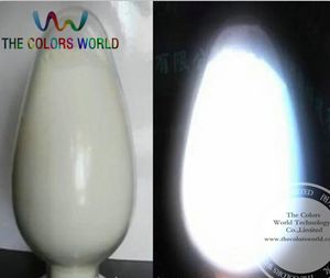 Nail Glitter TCYG100 Glow in dark pigment White Color long last glowing luminescent powder Noctilucent 230726