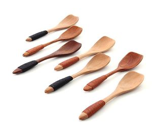 13,5 * 2,8 cm cucchiaio di legno di alta qualità Utensili da cucina Utensili da cucina Zuppa Cucchiaino Cucchiaini da caffè in legno SN6241