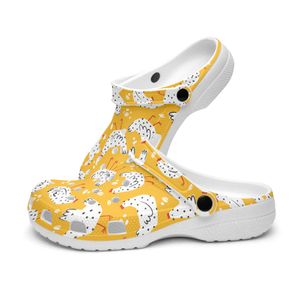 Diy shoes slippers mens womens classics yellow rooster searching for food sneakers trainers 36-48